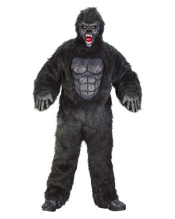 Schwarzes Gorilla Kostüm