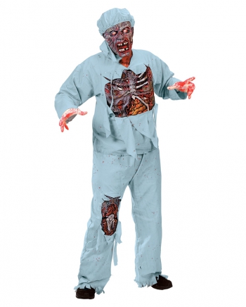 Zombie Doktor 3D Deluxe Kostüm