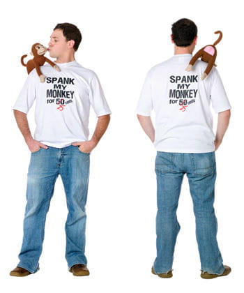 Spank My Monkey T Shirt