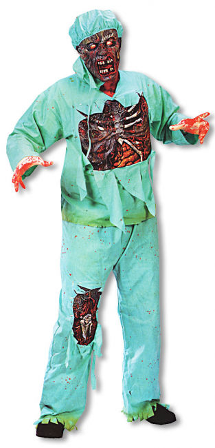 Zombie Doctor Kostüm Plus Size XL