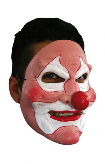 Rosa Clown Maske
