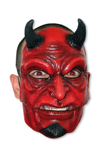 Satans Maske mit Hörner