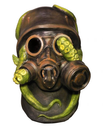 Krieger Gas-Maske mit Oktopus