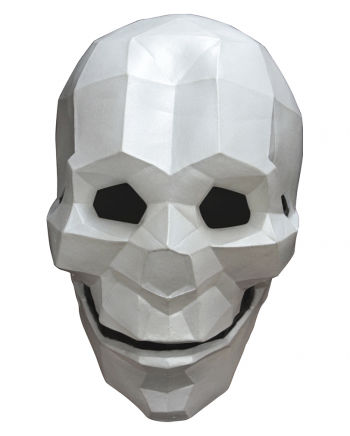 Low Poly Maske Totenkopf