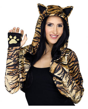 Bolero Hoodie im Tiger Style