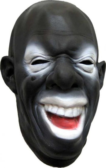Schwarze Clown Maske