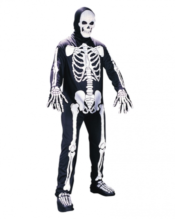 Skelett Ganzkörper Kostüm
