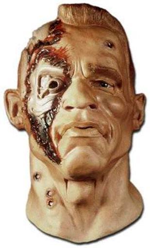 Terminator Maske aus Schaumlatex
