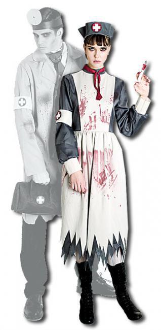 Lazarett Krankenschwester Kostüm Gr.S