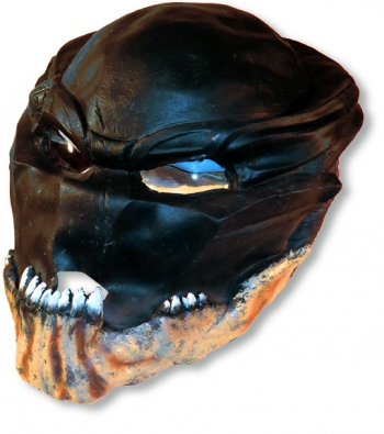 Predator Maske aus Vinyl