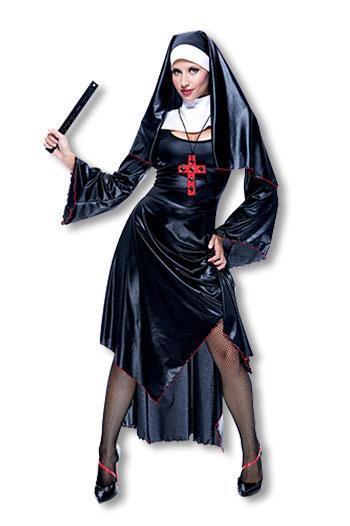 Sexy Nonnen Kostüm L