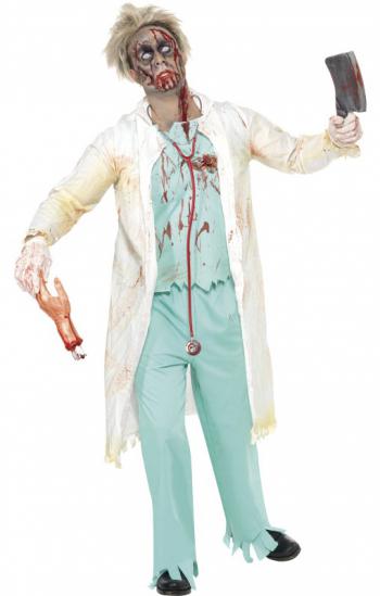 Zombie Arzt Kostüm