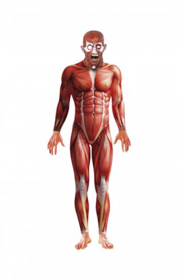 Jump Suit Anatomie mit Maske
