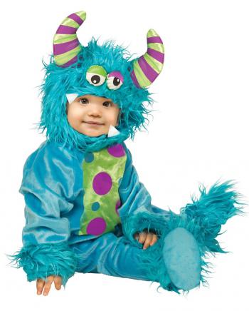 Blaues Monsterbaby Kostüm