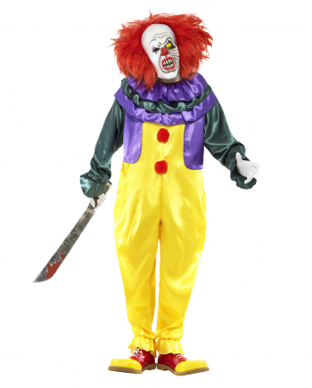 Movie Horror Clown Kostüm mit Maske