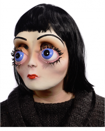 Gothic Lolita Puppen Maske mit Perücke