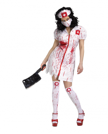 Infizierte Zombie Krankenschwester Kostüm