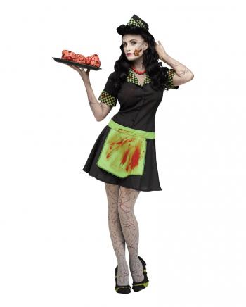 Zombie Diner Kellnerin Kostüm