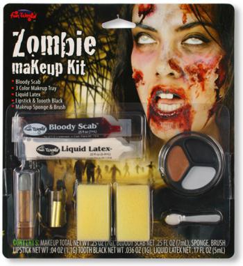 Zombie Girl Make Up Set
