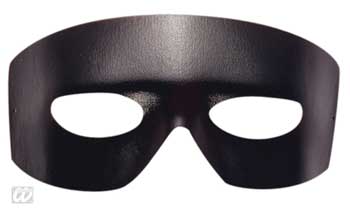 Zorro Maske in Lederoptik