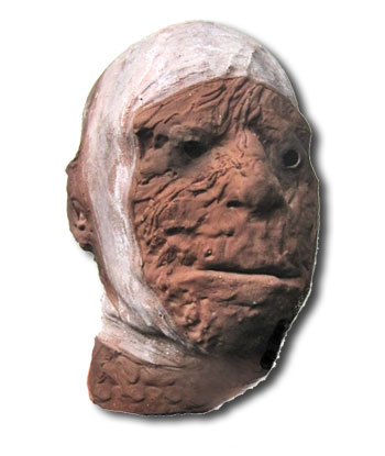 Napalmopfer Schaumlatex Maske